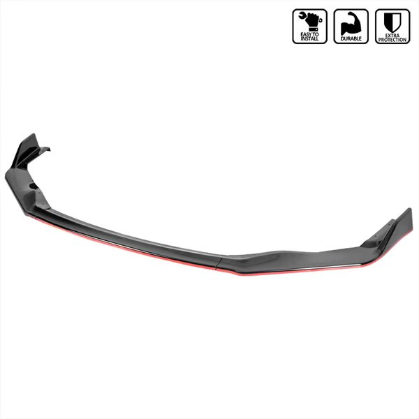 17-20 Lexus Is250 Is350 Is200T Front Bumper Lip, Spec-D Tuning, Mfr#: LPF-IS30017GB-RD-PQ